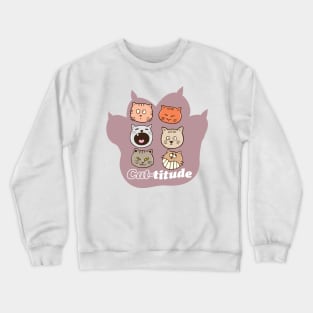 Cattitude Crewneck Sweatshirt